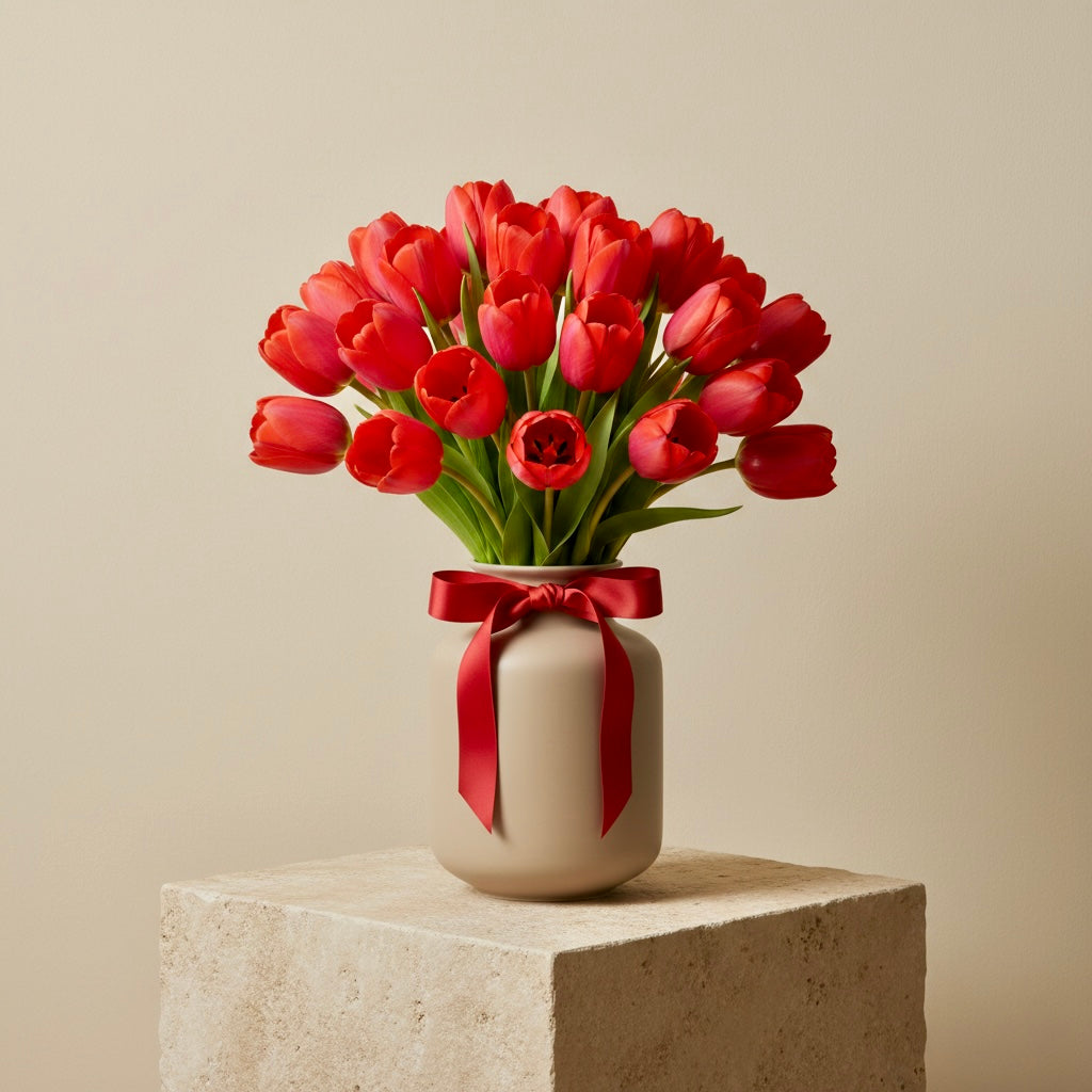 Rote Tulpen