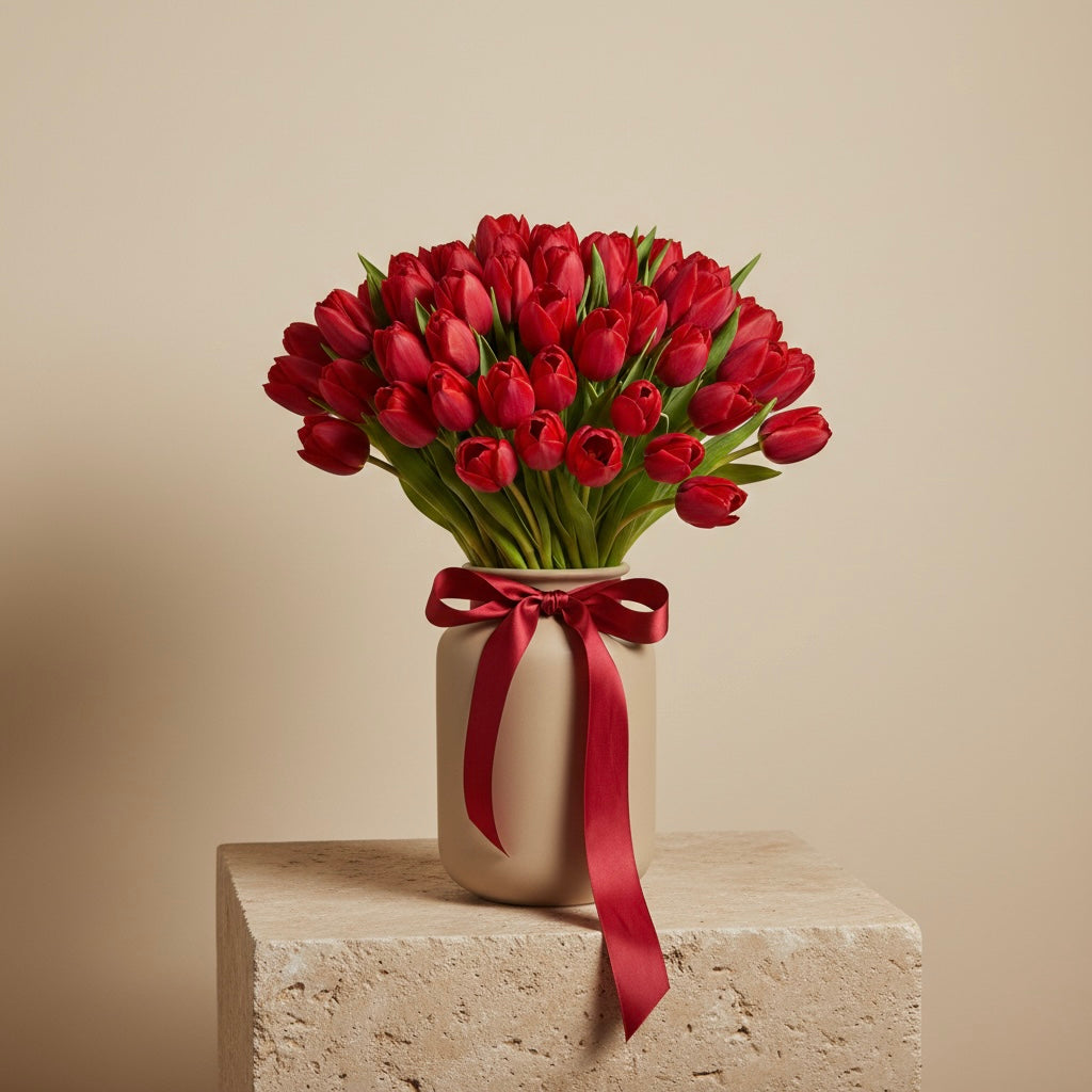 Rote Tulpen