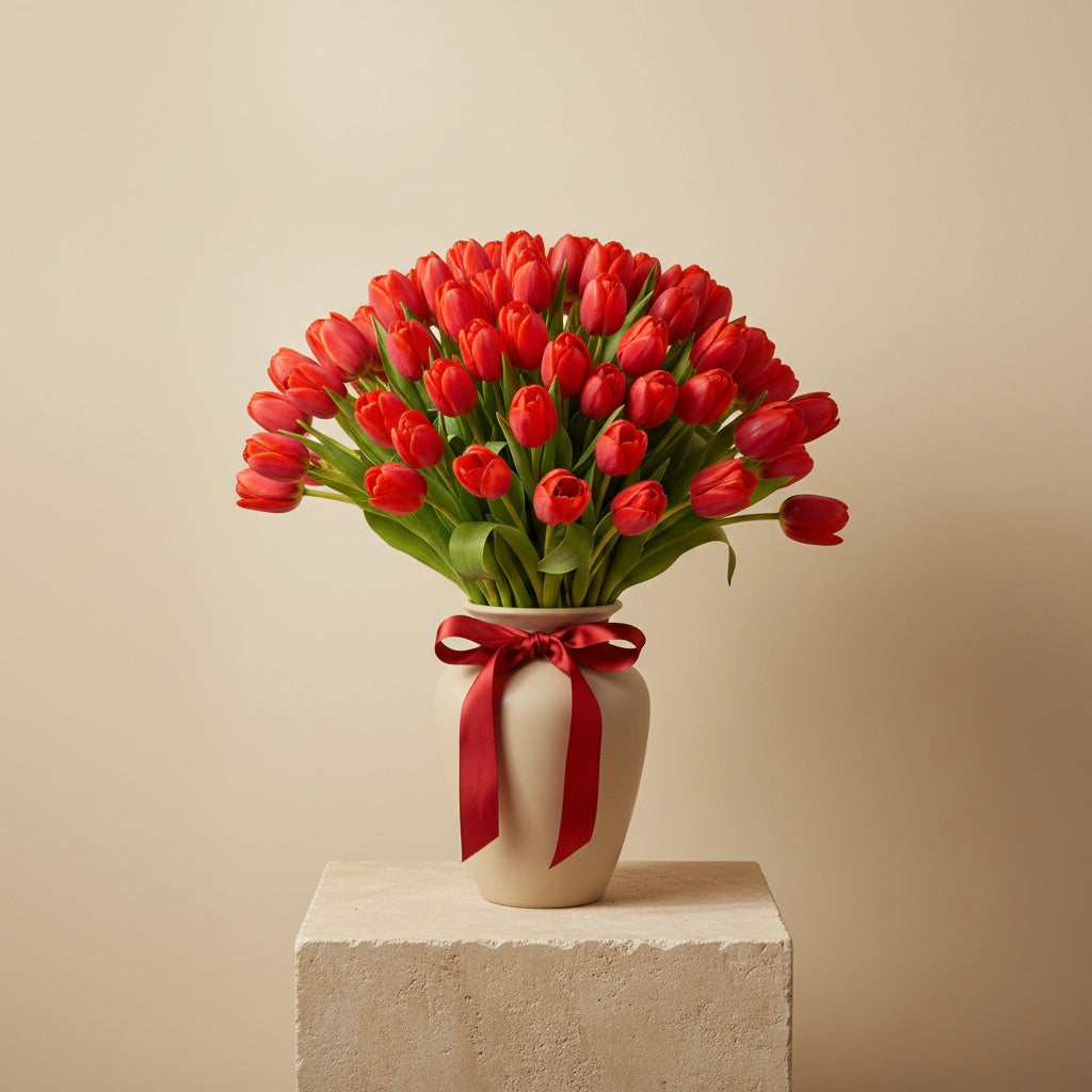 Rote Tulpen